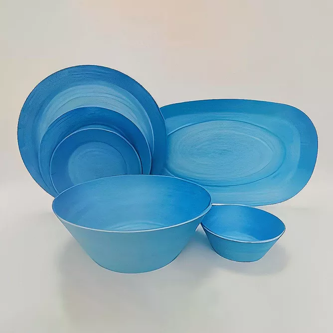 Mavi Seramik Yemek Takımı