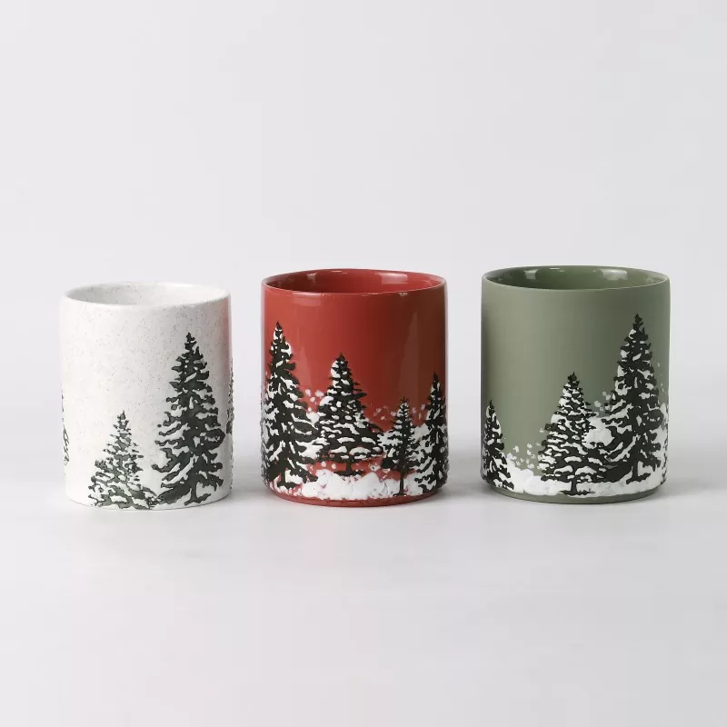 El Boyalı Mumluk Noel Çamları El Boyalı Mumluk Noel Çamları
