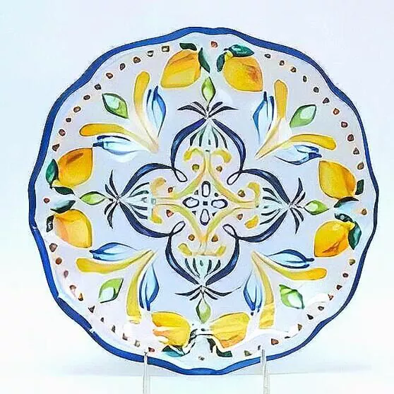 El Boyalı Limon Seramik Sofra Seti