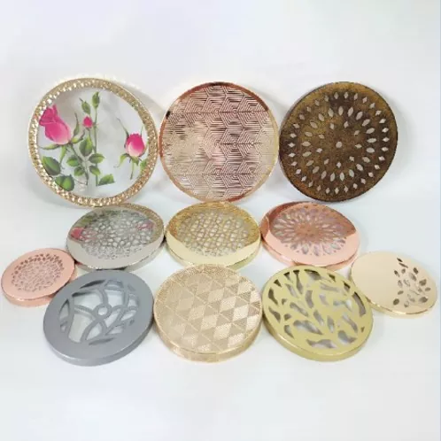 Hollow Tin Candle Jar Lid