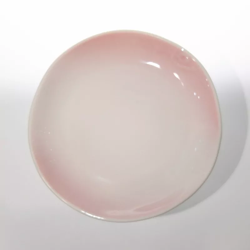 Minimalist Yuvarlak Ombre Seramik Mini Tabak