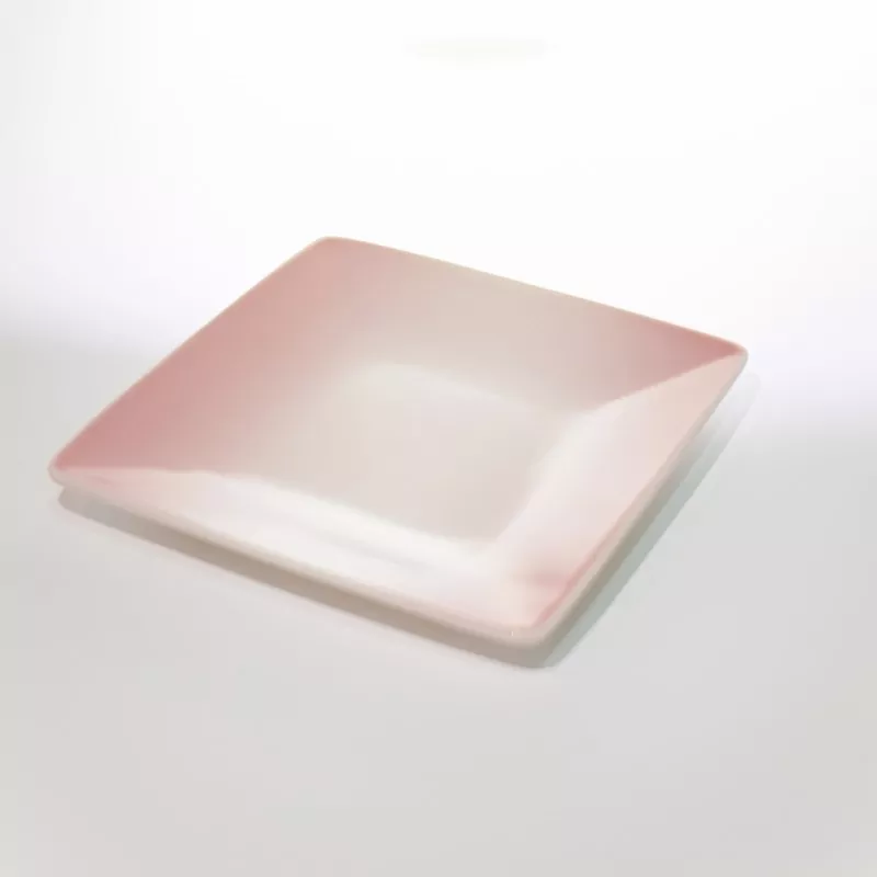 Minimalist Kare Ombre Seramik Mini Tabak
